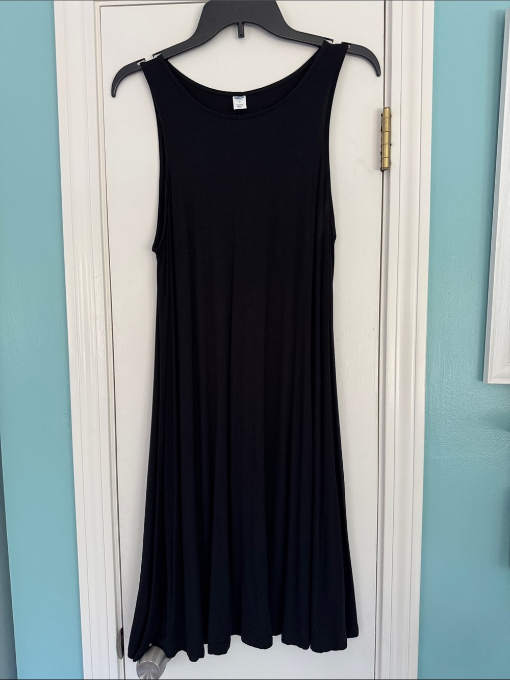 TALL ALERT! Old Navy Black Sleeveless Swing Dress